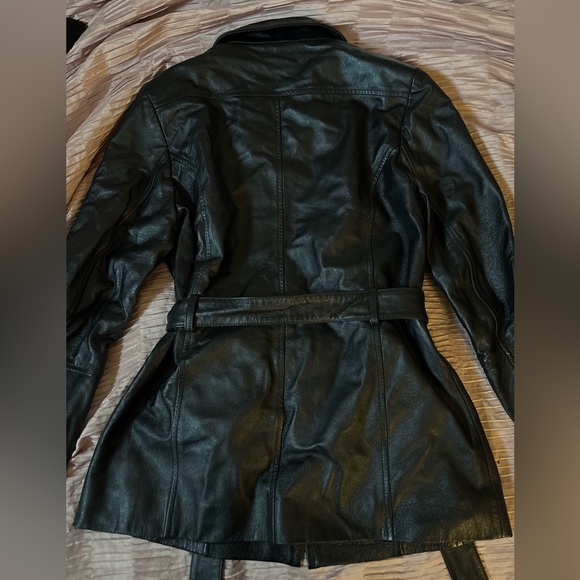 CROFT & BARROW leather women’s jacket - Picture 7 of 7